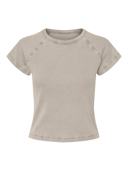 VMJANE T-Shirt - Silver Lining